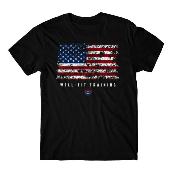 DISTRESSED FLAG - T-SHIRT - $R6ZEXK$ Thumbnail