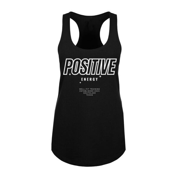 POSITIVE ENERGY - WOMEN'S FITTED TANK TOP Thumbnail